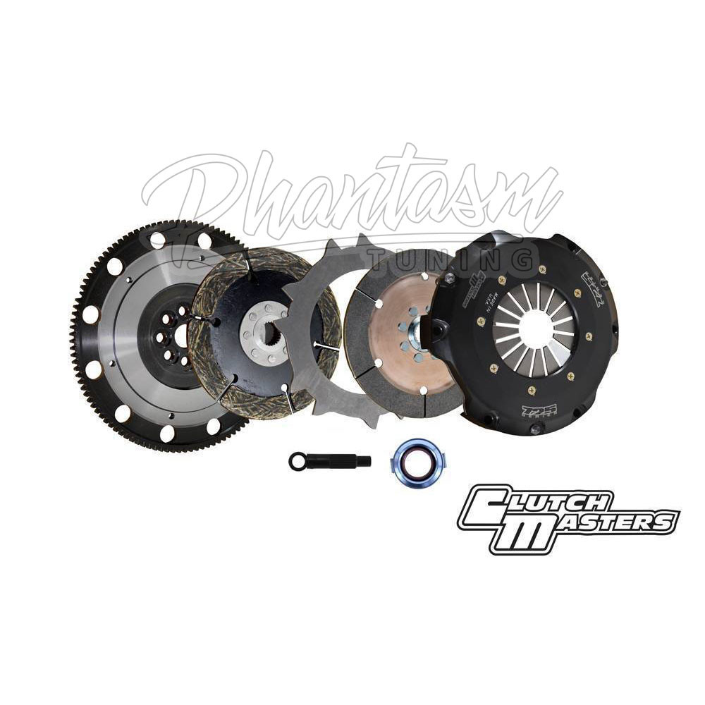 CLUTCH MASTERS / STAGE 5.2 / FX725 RACE / TWIN DISC CLUTCH WITH ALUMINUM FLYWHEEL (08037-TD7R-S) *** ACURA RSX BASE (2002-2006) K20 / K24 / K-SERIES ENGINE