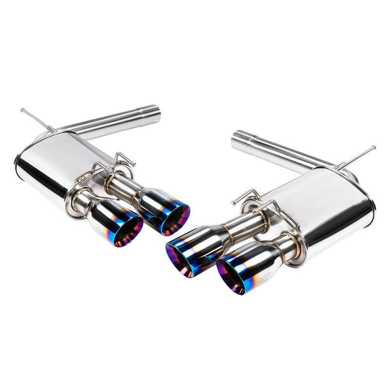 DC SPORTS / CAT-BACK EXHAUST SYSTEM / BURNT BLUE TIPS (DCS5534BT) *** HONDA ACCORD (2018-2022) 2.0L TURBO