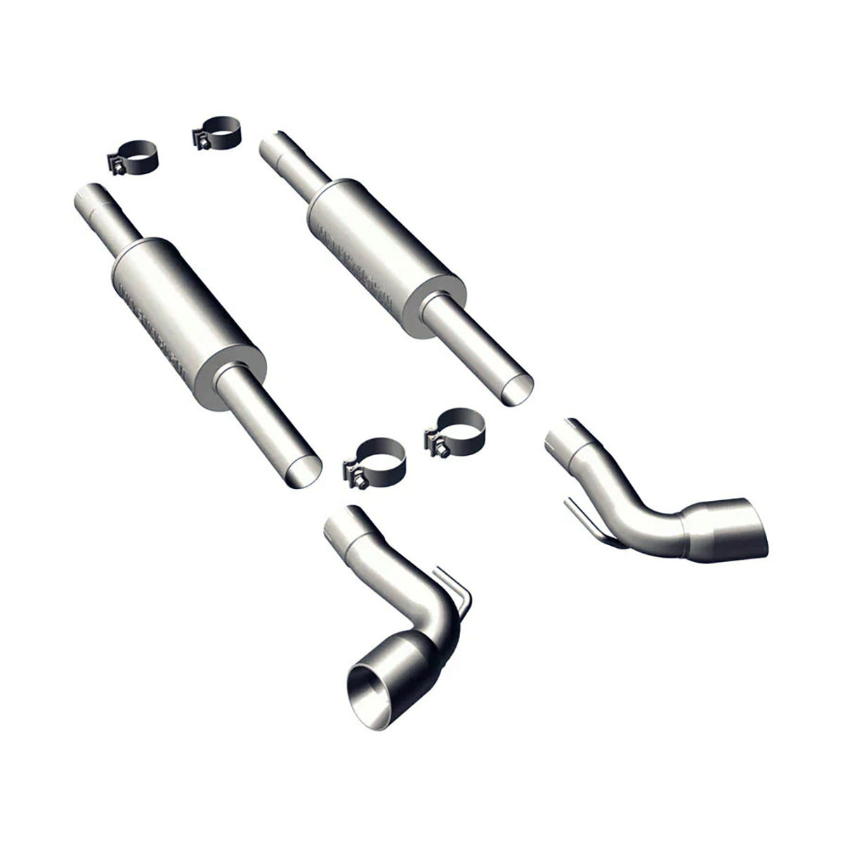 MAGNAFLOW / STREET SERIES / CAT-BACK EXHAUST SYSTEM (16863) *** DODGE VIPER SRT10 (2003-2006)