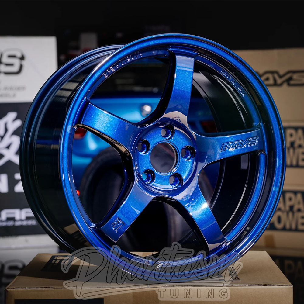 GRAM LIGHTS WHEELS - 57CR - ETERNAL BLUE PEARL (18 X 10.5) +22 ET (5 X 114.3 MM) 73 CB / WGCRAC22EEBP