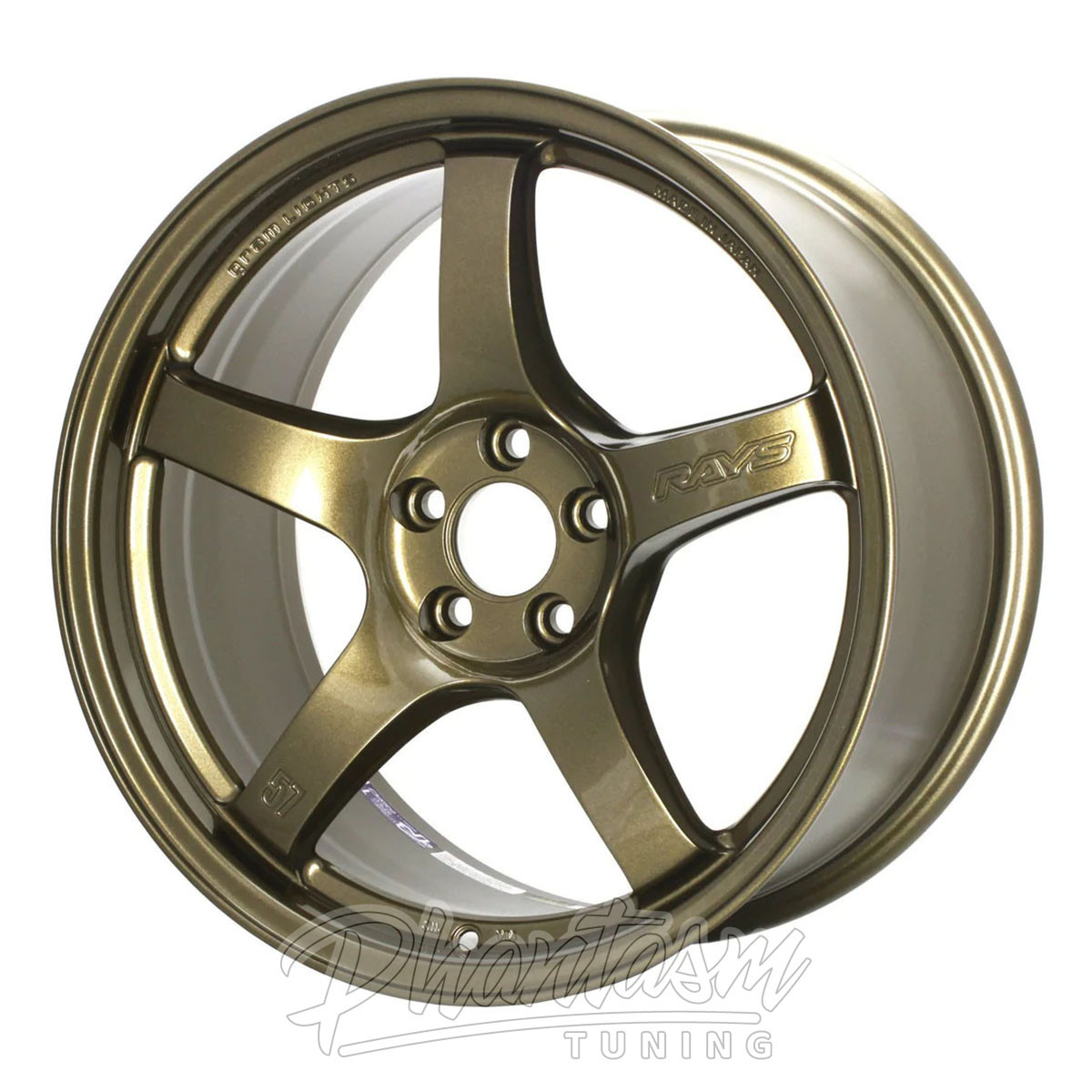GRAM LIGHTS WHEELS - 57CR - BRONZE 2 (19 X 9.5) +25 ET (5 X 114.3 MM) 73 CB / WGCR425EA2