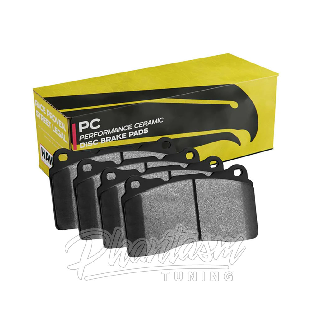HAWK / CERAMIC / HIGH PERFORMANCE STREET / FRONT BRAKE PADS (HB616Z.607) *** SUBARU WRX STI (2018-2021)