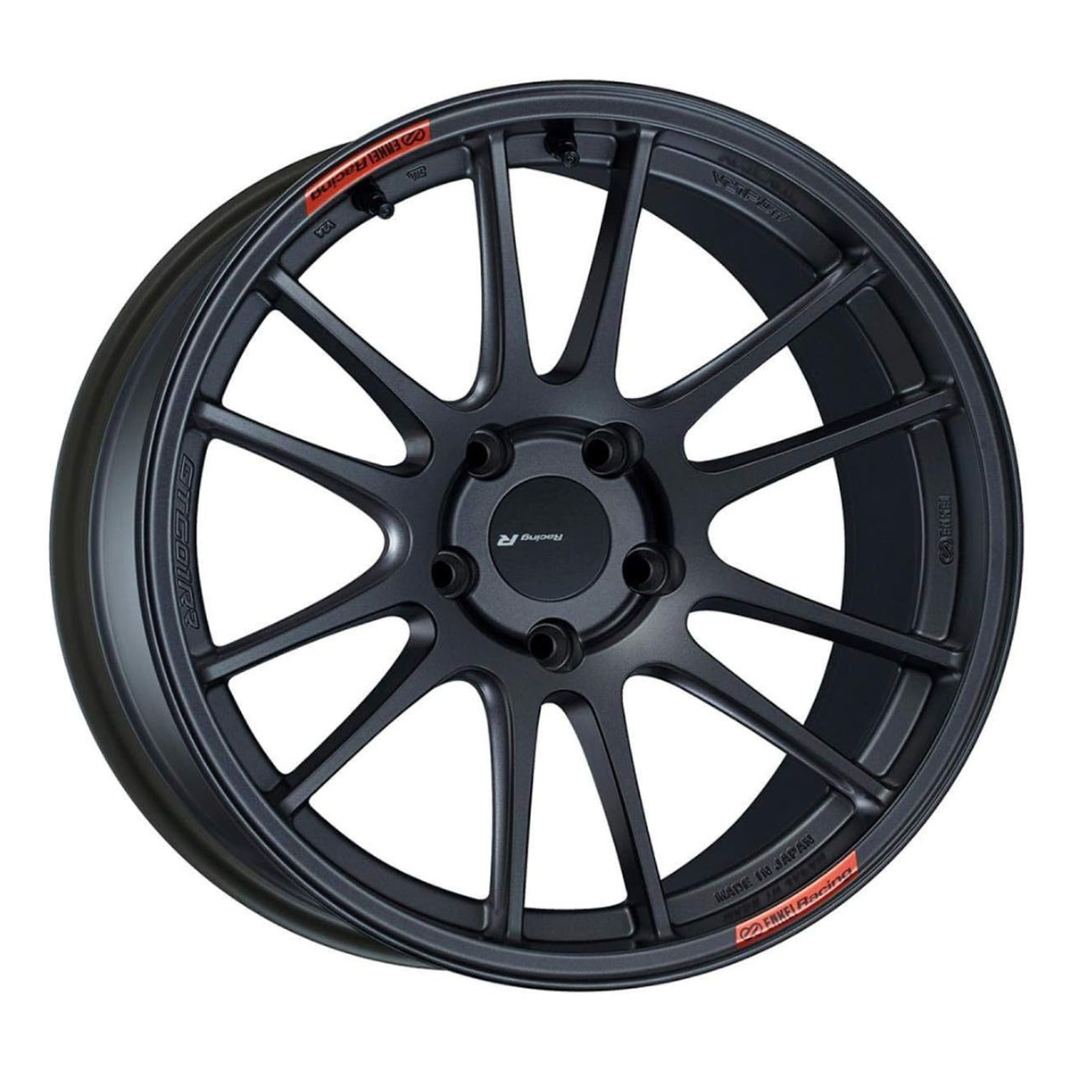 ENKEI WHEELS - GTC01RR - MATTE GUN METALLIC (18 X 9.5) +35 ET (5 X 114.3 MM) 75 CB / MID FACE / 504-895-6535GM