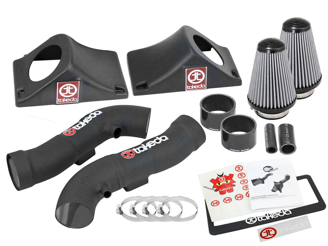 AFE / TAKEDA COLD AIR INTAKE SYSTEM / PRO-S DRY FILTER (TR-3019B-D) *** INFINITI Q50 SEDAN (2014-2015) 3.7L / VQ37VHR ENGINE
