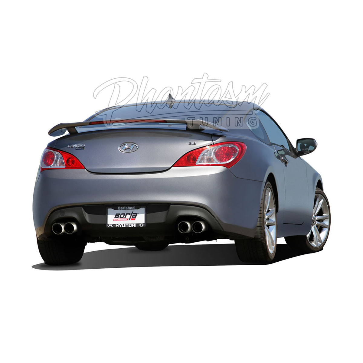 BORLA / S-TYPE / CAT-BACK EXHAUST SYSTEM (140345) *** HYUNDAI GENESIS COUPE (2010-2012) 3.8L / V6 ENGINE