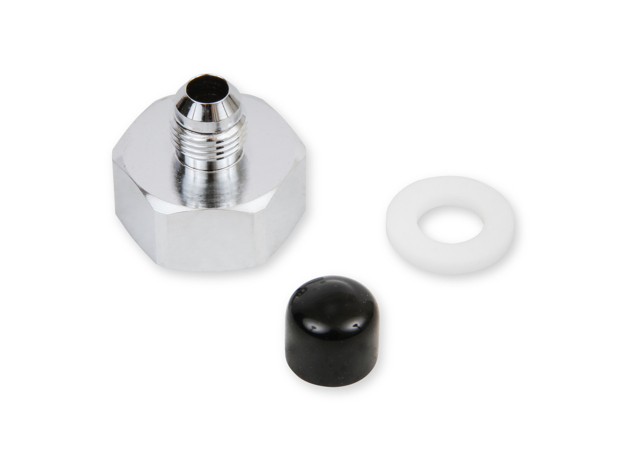 NOS / -4AN NITROUS BOTTLE NUT ADAPTER / INCLUDES PTFE WASHER (16220NOS)