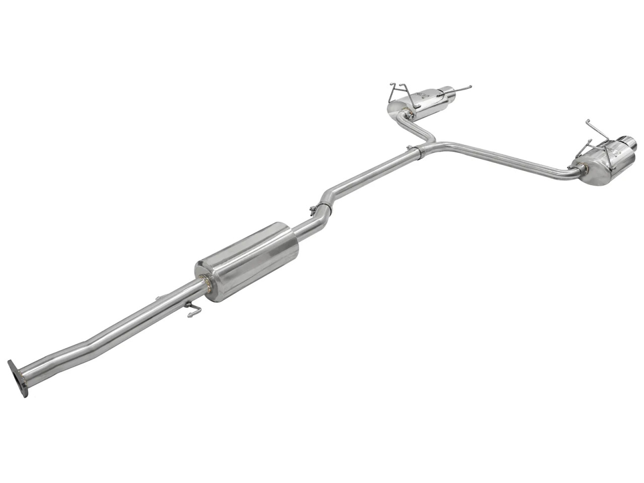 AFE / TAKEDA CAT-BACK EXHAUST SYSTEM / DUAL MUFFLER (49-36612) *** HONDA ACCORD (2008-2012) 3.5L / V6 ENGINE