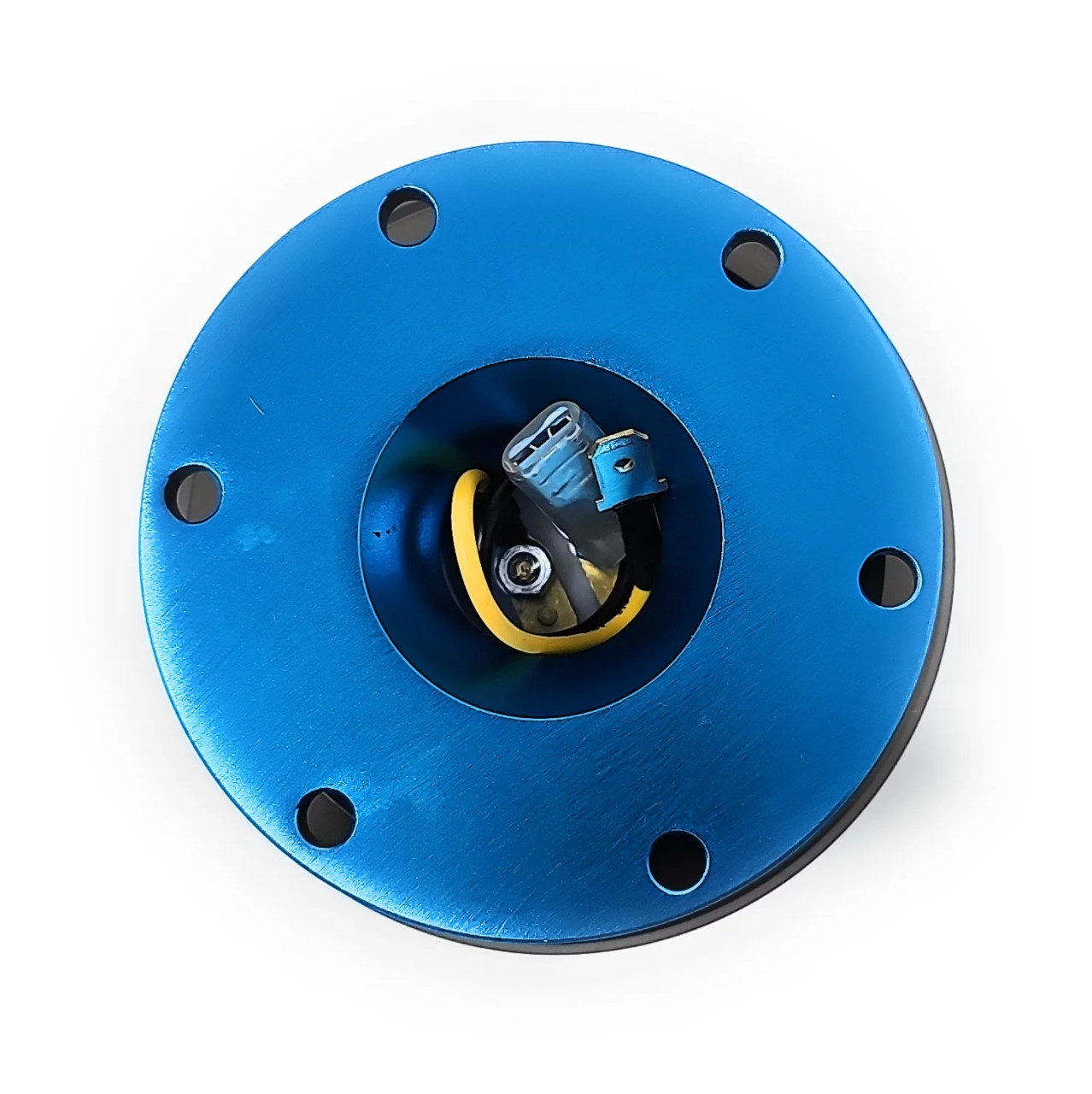 NRG / STEERING WHEEL QUICK RELEASE HUB / BLUE BODY / TITANIUM RING (SRK-200NB)
