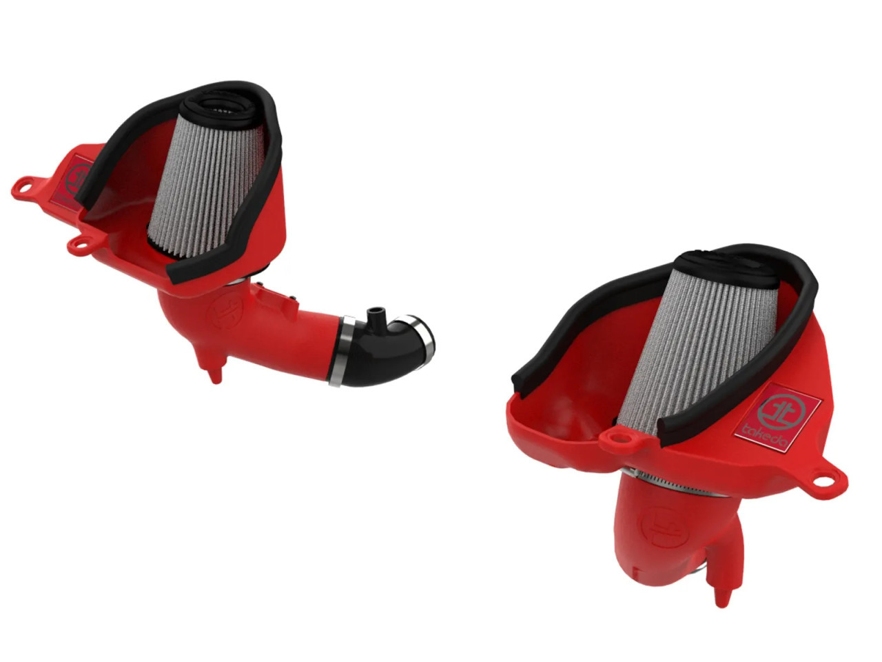 AFE / TAKEDA COLD AIR INTAKE SYSTEM / PRO-S DRY FILTER / RED EDITION (56-10004DR) *** INFINITI Q60 COUPE (2017-2022) 3.0L TURBO