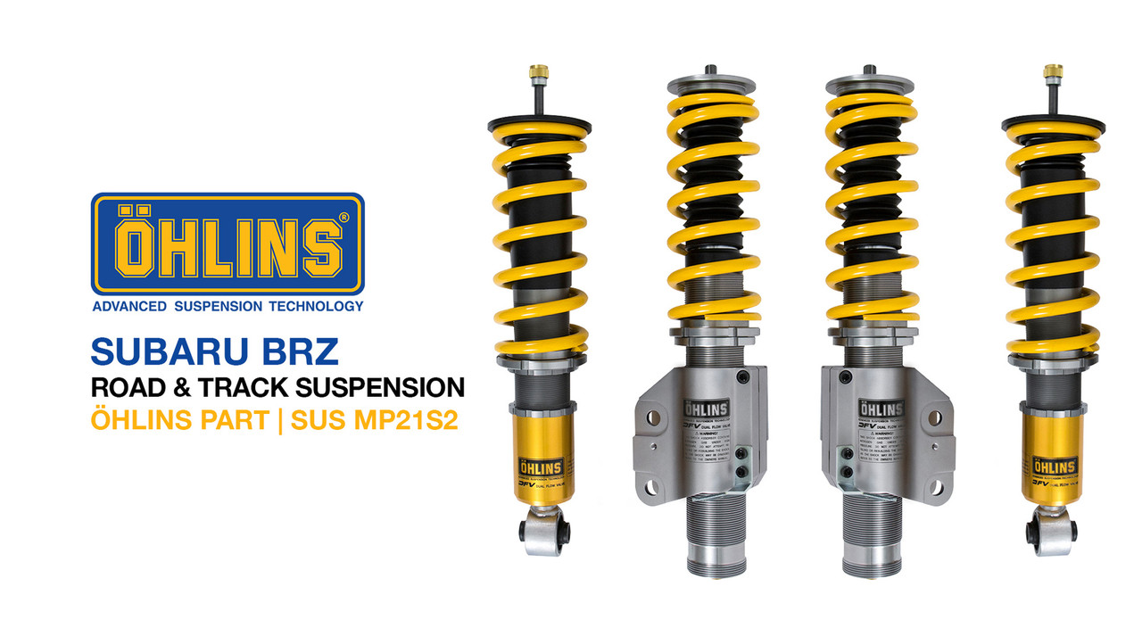 OHLINS / ROAD AND TRACK COILOVER / SUSPENSION KIT (SUSMP21S2) *** TOYOTA GR86 (2022-2025)