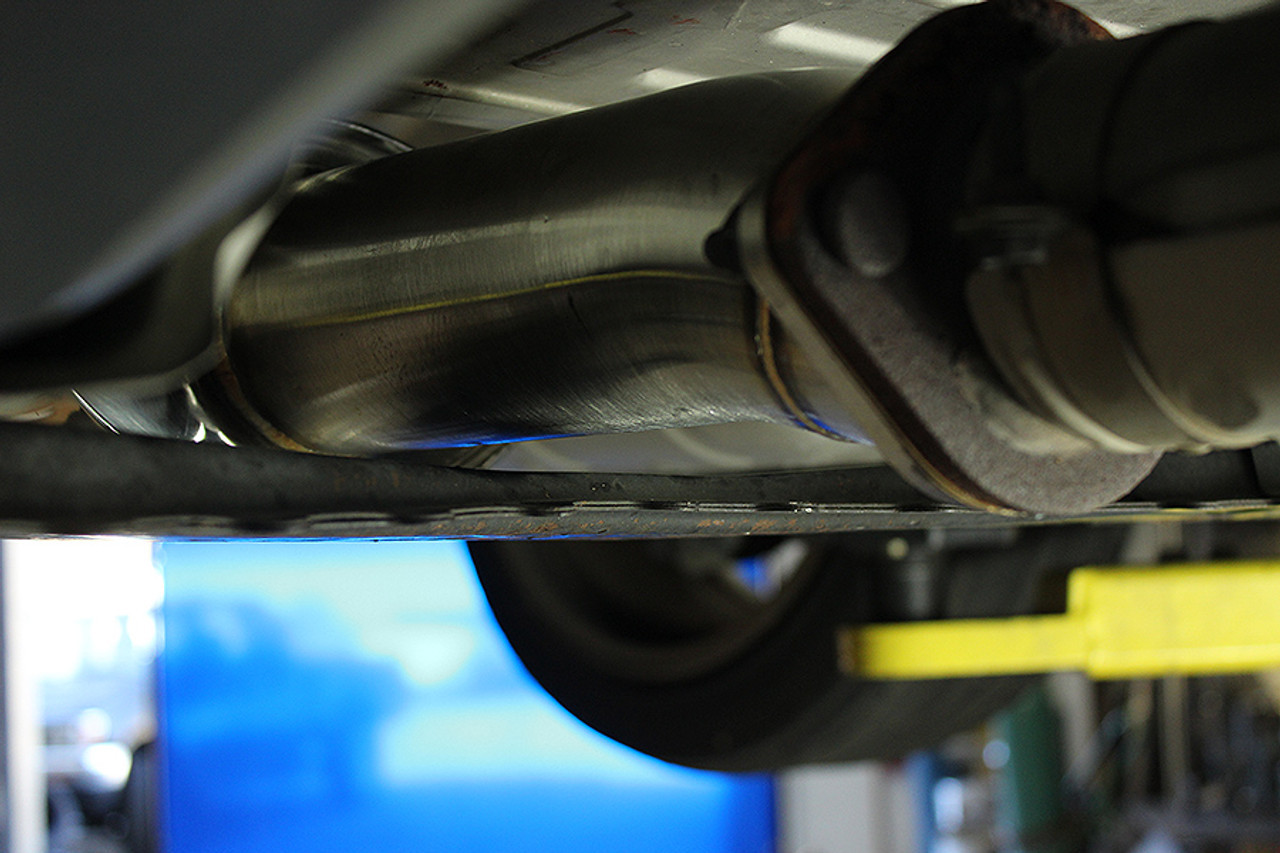 ISR / SINGLE GT / CAT-BACK EXHAUST SYSTEM / POLISHED TIP (IS-GT-370Z) *** NISSAN 370Z (2009-2020)