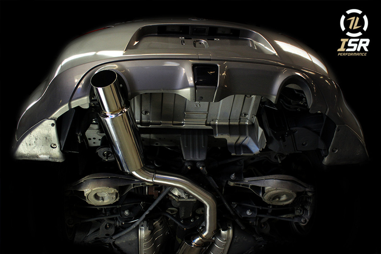 ISR / SINGLE GT / CAT-BACK EXHAUST SYSTEM / BURNT BLUE TIP (IS-GT-370Z-BT) *** NISSAN 370Z (2009-2020)