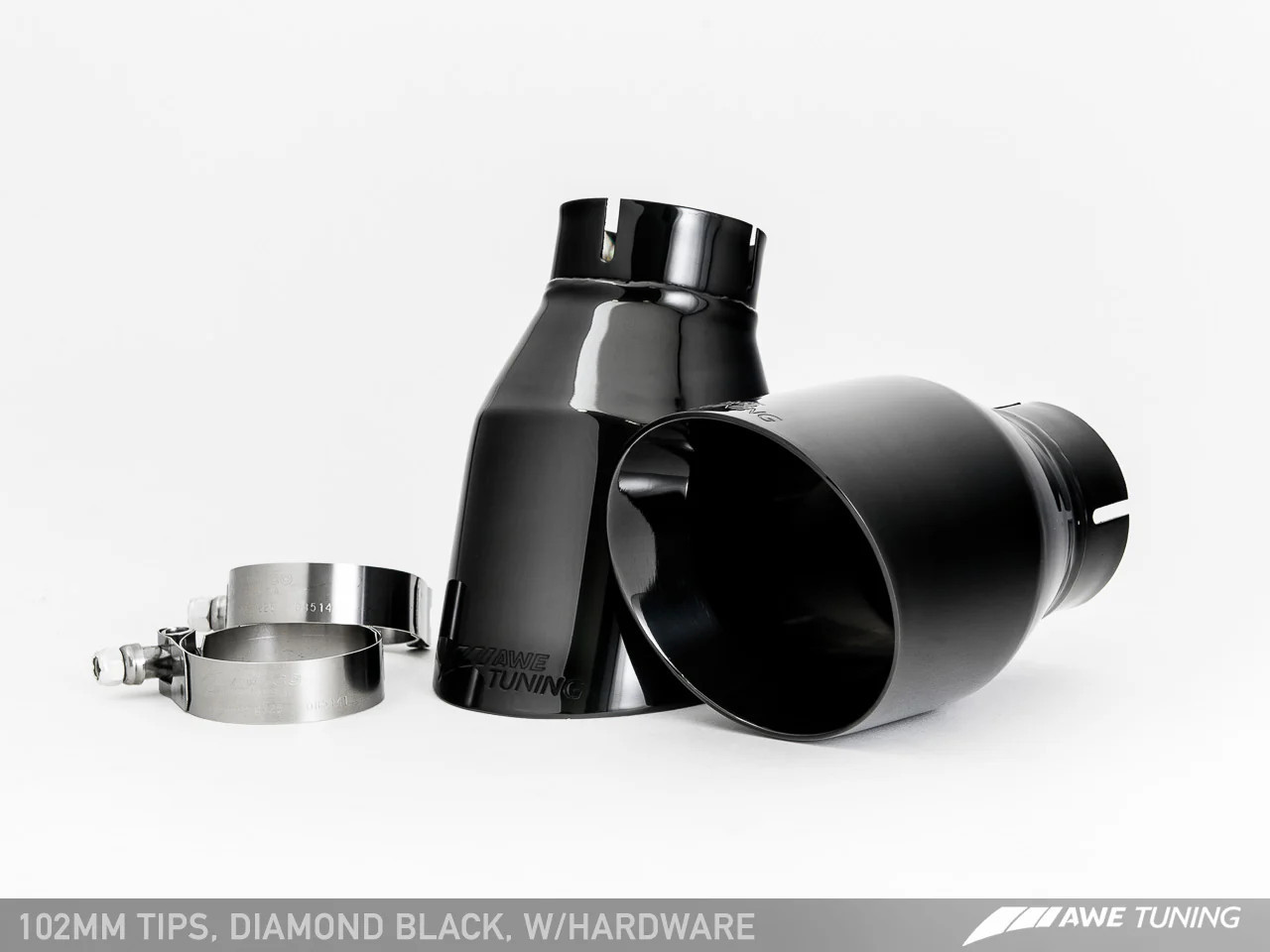 AWE / TOURING EDITION / CAT-BACK EXHAUST SYSTEM / WITH BLACK DIAMOND TIPS (3015-33052) *** AUDI A6 QUATTRO (2012-2015) 3.0L TFSI / SUPERCHARGED ENGINE (C7)