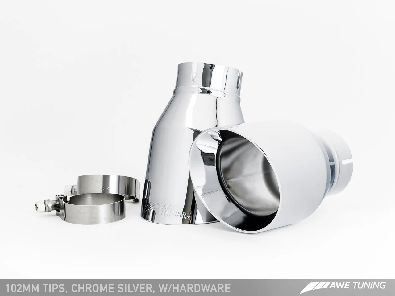 AWE / TOURING EDITION / CAT-BACK EXHAUST SYSTEM / WITH BLACK DIAMOND TIPS (3015-33052) *** AUDI A6 QUATTRO (2012-2015) 3.0L TFSI / SUPERCHARGED ENGINE (C7)