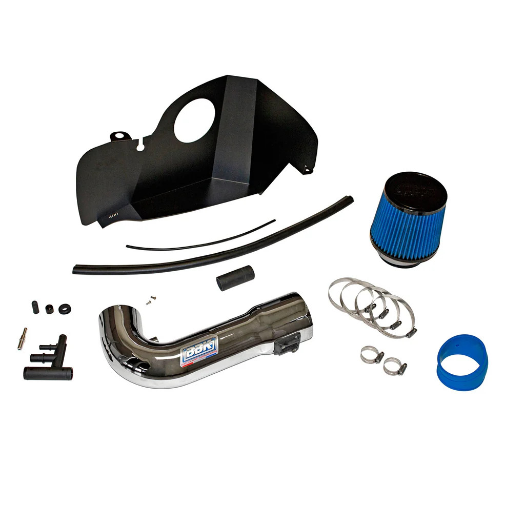 BBK / COLD AIR INTAKE SYSTEM / CHROME PIPING (1452) *** FORD MUSTANG GT (2018-2023) 5.0L / V8 ENGINE