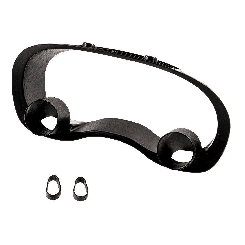 SMY / DUAL GAUGE POD / INSTRUMENT CLUSTER BEZEL / BLACK COLOR (SMYCLSTR15) *** SUBARU WRX (2015-2021)