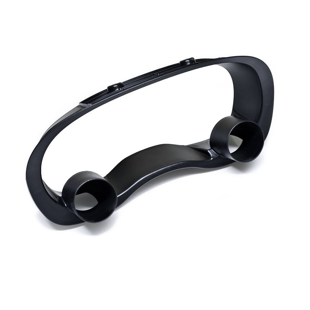 SMY / DUAL GAUGE POD / INSTRUMENT CLUSTER BEZEL / BLACK COLOR (SMYCLSTR15) *** SUBARU WRX STI (2015-2021)