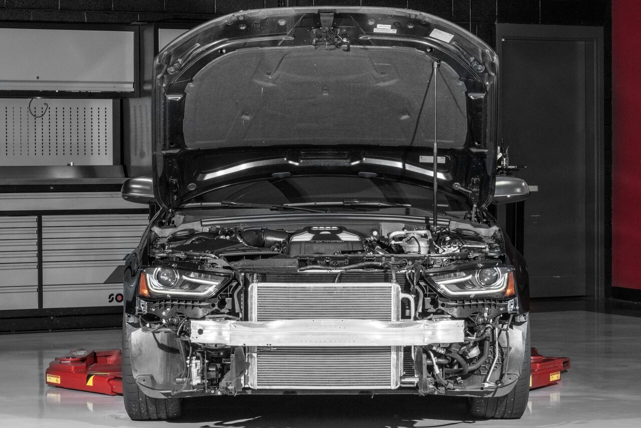 APR / CPS HEAT EXCHANGER / COOLANT PERFORMANCE SYSTEM RADIATOR (MS100127) *** AUDI A6 QUATTRO (2012-2018) 3.0L TFSI / SUPERCHARGED ENGINE (C7)