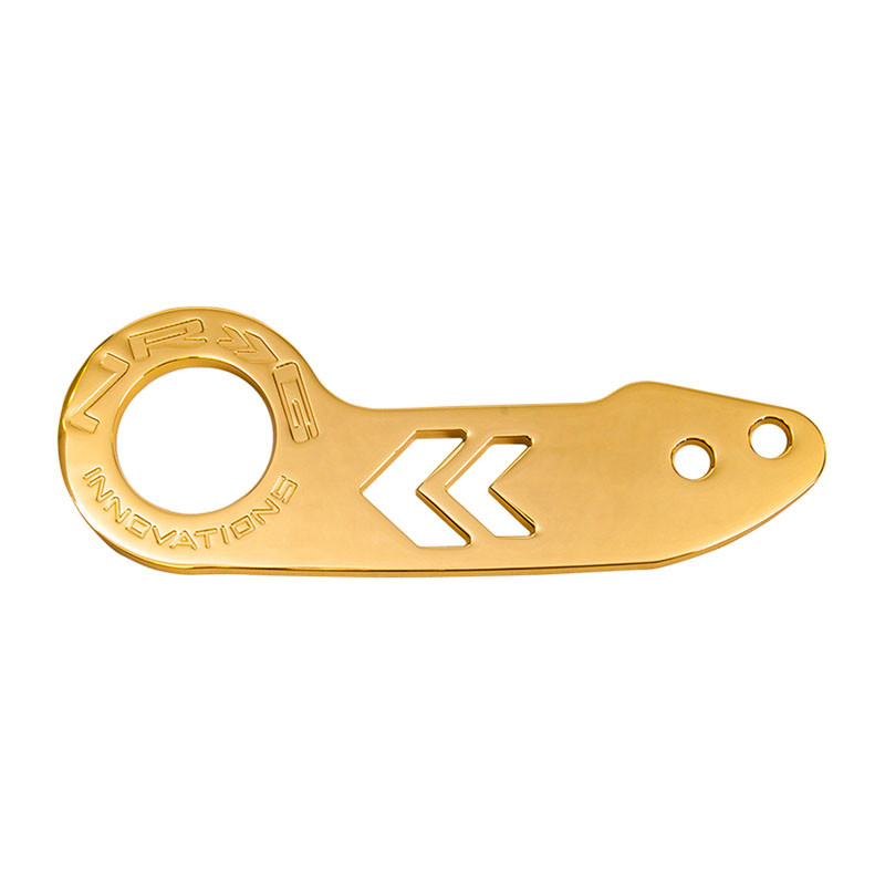 NRG / UNIVERSAL REAR TOW HOOK / GOLD FINISH (TOW-110GD)