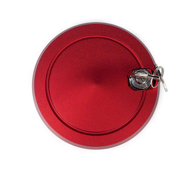 NRG / SPINNING LOCK / FOR STEERING WHEEL QUICK RELEASE HUB / RED COLOR (SRK-201RD)