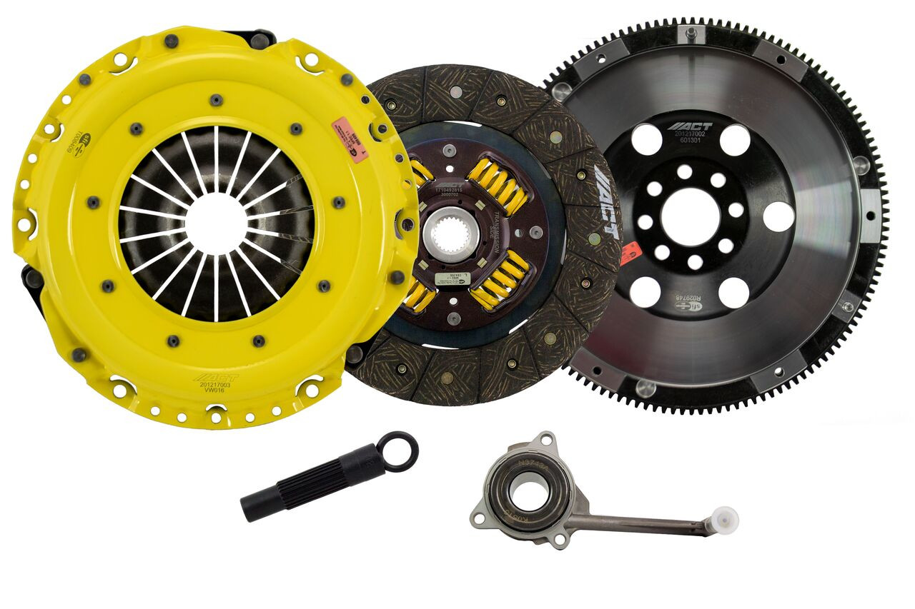 ACT / STAGE 1 / PERFORMANCE CLUTCH KIT WITH LIGHTWEIGHT FLYWHEEL (VW8-HDSS) *** VOLKSWAGEN GOLF GTI (2010-2014) MK6 / 2.0L TURBO