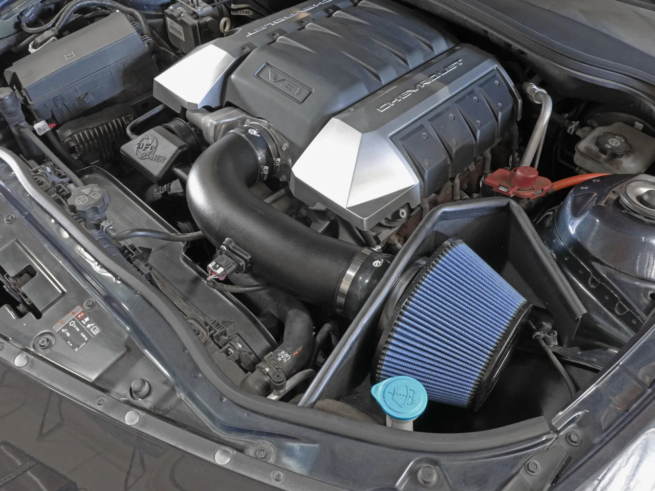 AFE / MAGNUM FORCE / COLD AIR INTAKE SYSTEM / PRO-5R OILED FILTER (54-11762) *** CHEVROLET CAMARO (2010-2015) V8 / 6.2L ENGINE