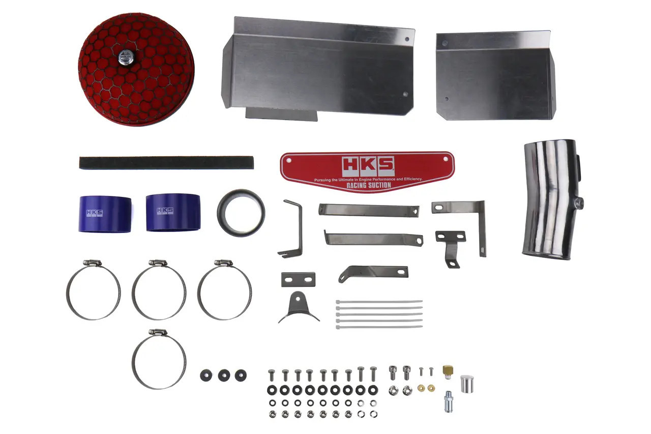 HKS / RACING SUCTION / RS COLD AIR INTAKE SYSTEM / POLISH PIPING (70020-AT115) *** SUBARU BRZ (2013-2021) 2.0L ENGINE