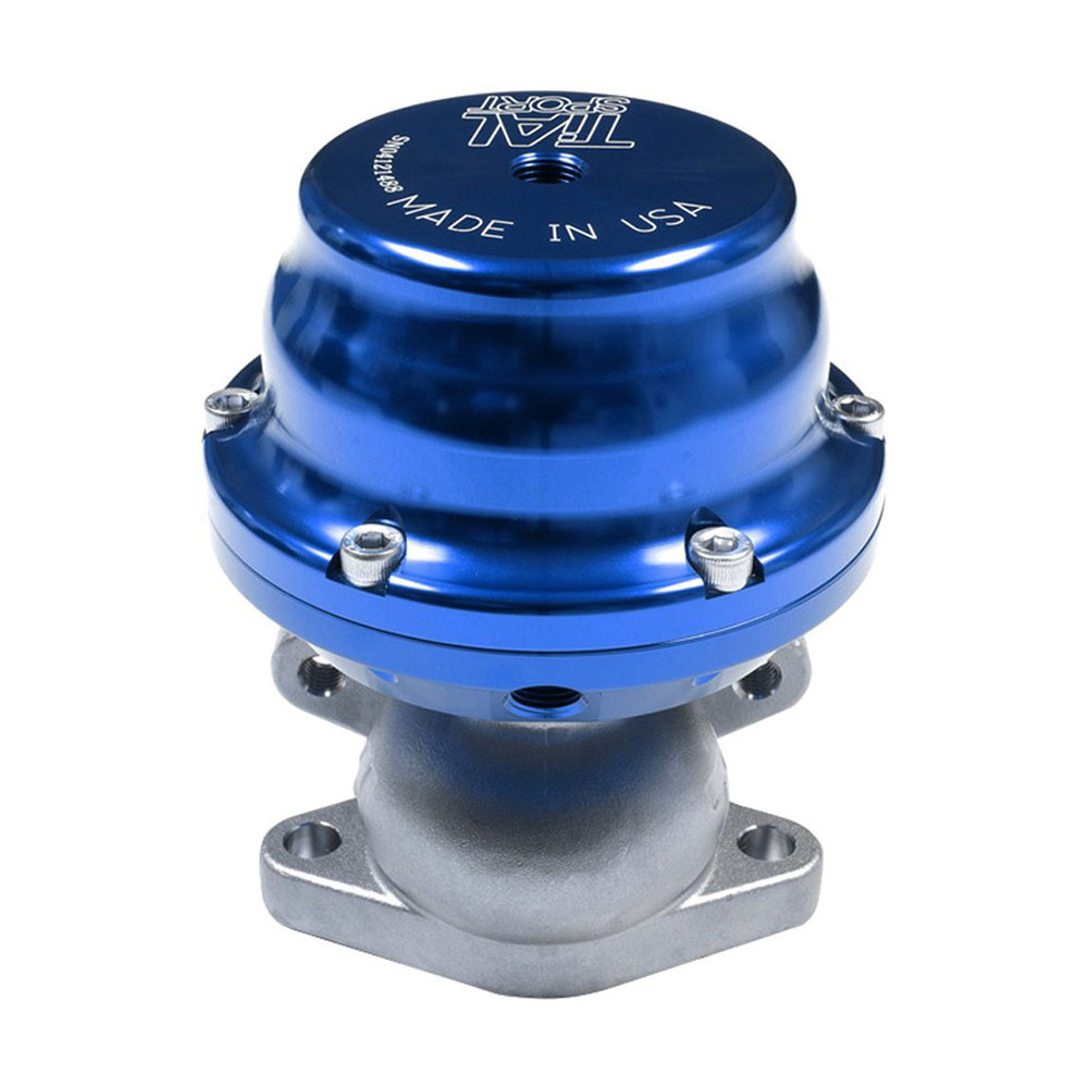 TIAL / 38 MM WG / 2-BOLT FLANGE / F38 EXTERNAL WASTEGATE (002889) *** BLUE COLOR *** (0.5 BAR / 7.25 PSI SPRING)