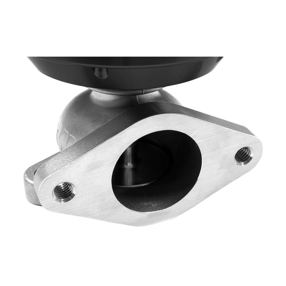 TIAL / 38 MM WG / 2-BOLT FLANGE / F38 EXTERNAL WASTEGATE (002890) *** BLACK COLOR *** (0.5 BAR / 7.25 PSI SPRING)