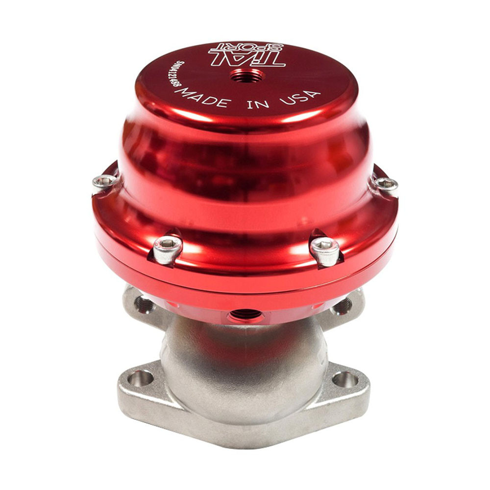 TIAL / 38 MM WG / 2-BOLT FLANGE / F38 EXTERNAL WASTEGATE (002892) *** RED COLOR *** (0.5 BAR / 7.25 PSI SPRING)