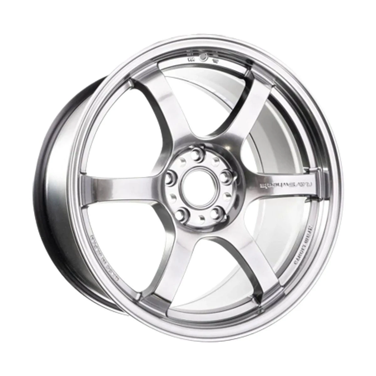 GRAM LIGHTS WHEELS - 57DR - GRACE SILVER (18 X 9.5) +22 ET (5 X 114.3 MM) 73 CB / WGIX22EQNK