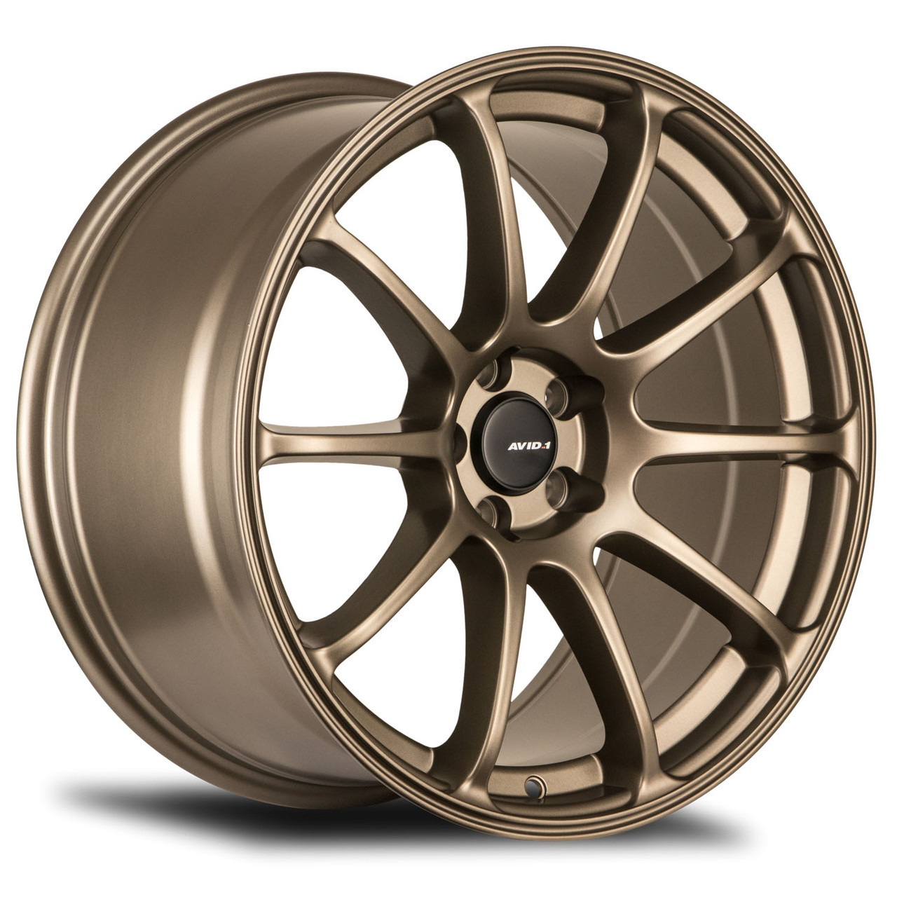 AVID1 WHEELS - AV27 - MATTE BRONZE COLOR (17 X 8.0) +35 ET (5 X 114.3 MM) 73.1 CB