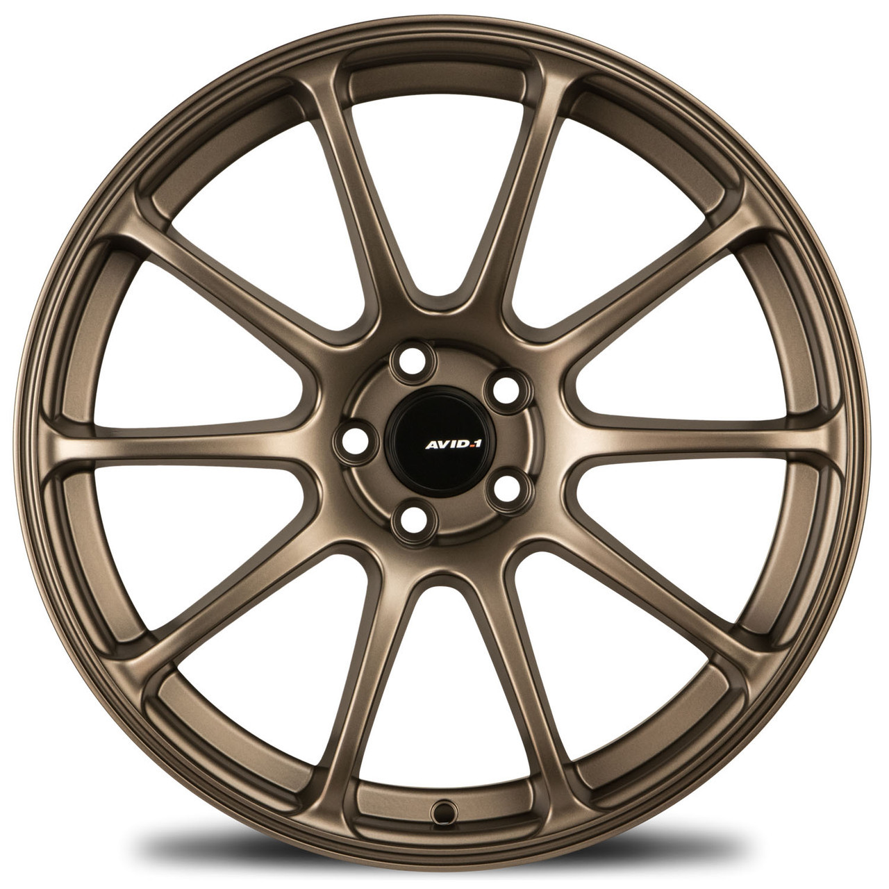 AVID1 WHEELS - AV27 - MATTE BRONZE COLOR (17 X 8.0) +35 ET (5 X 114.3 MM) 73.1 CB