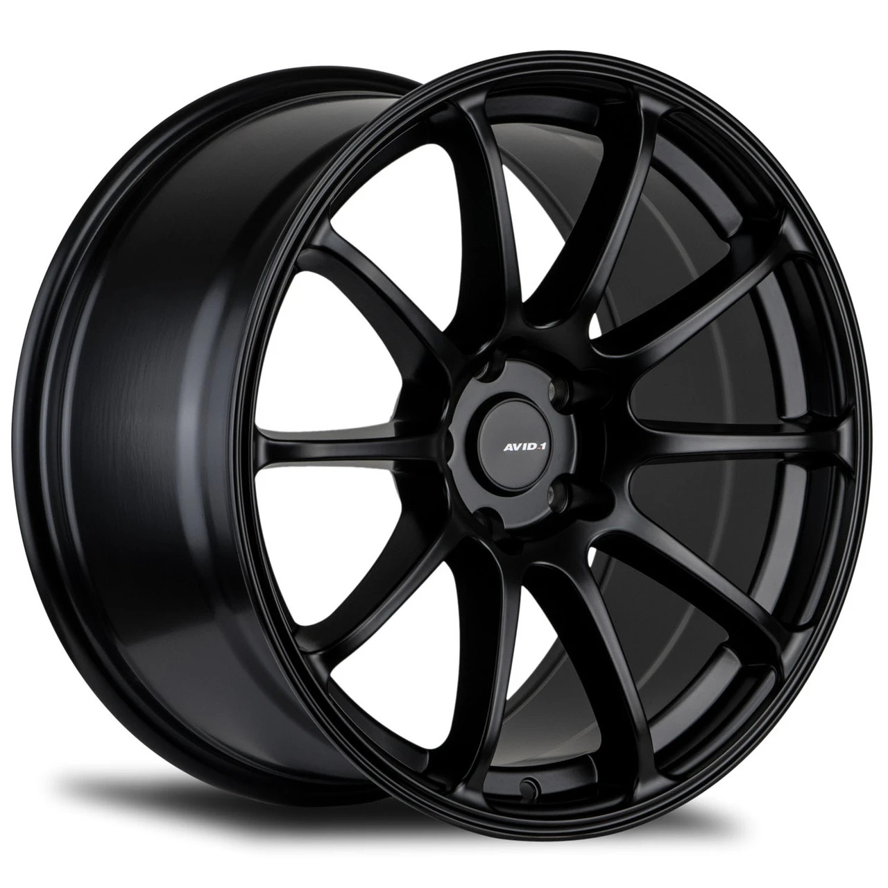 AVID1 WHEELS - AV27 - GLOSS BLACK COLOR (18 X 8.5) +35 ET (5 X 114.3 MM) 73.1 CB