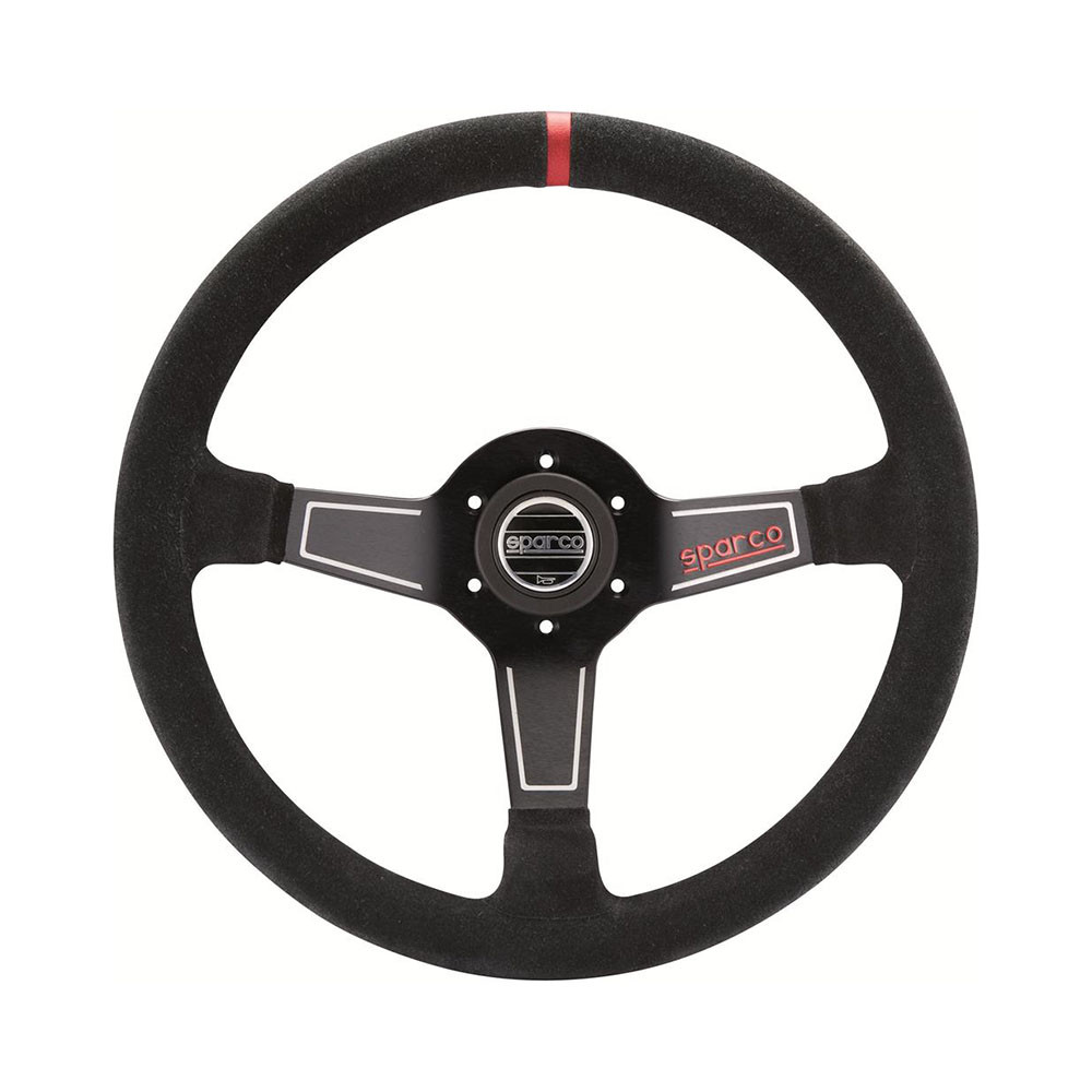 SPARCO / L575 STREET / 350 MM STEERING WHEEL / BLACK SUEDE (015L750SC)
