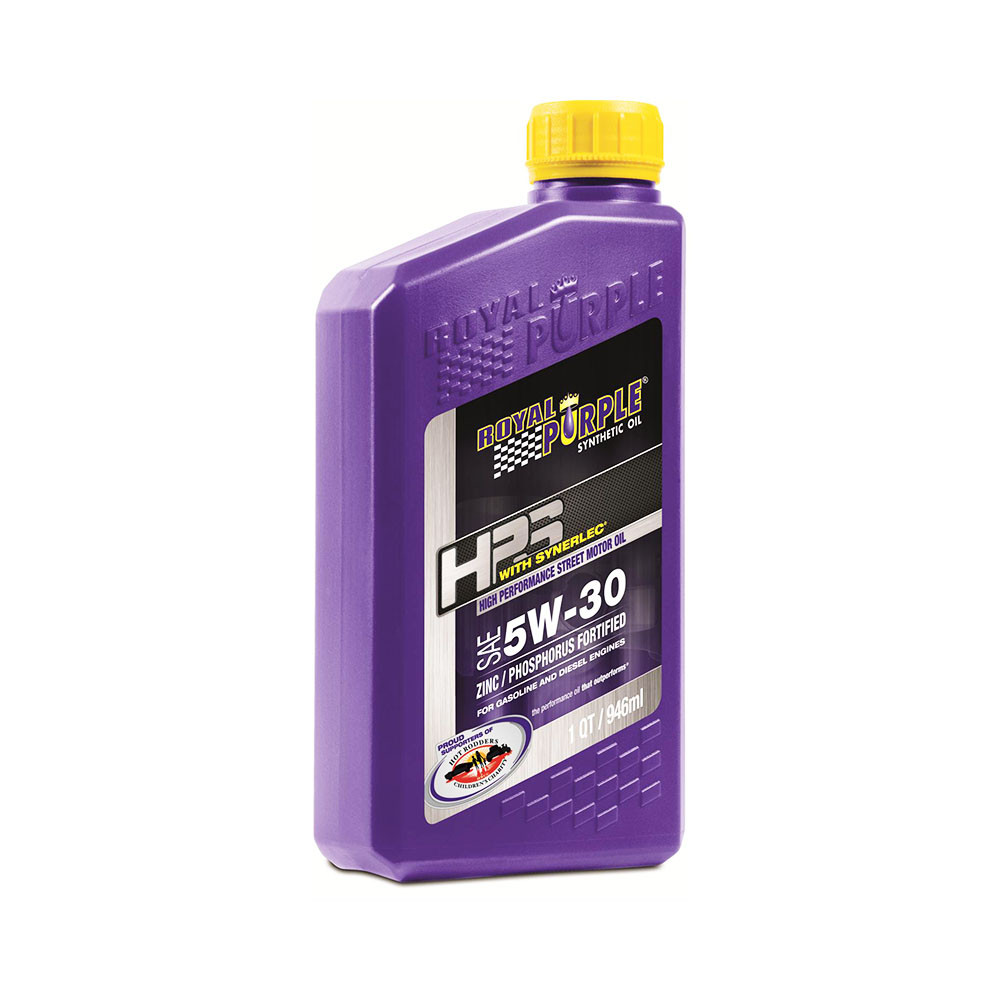ROYAL PURPLE (SAE 5W-30) HPS, HIGH PERFORMANCE STREET, SYNTHETIC MOTOR OIL (31530) QUART