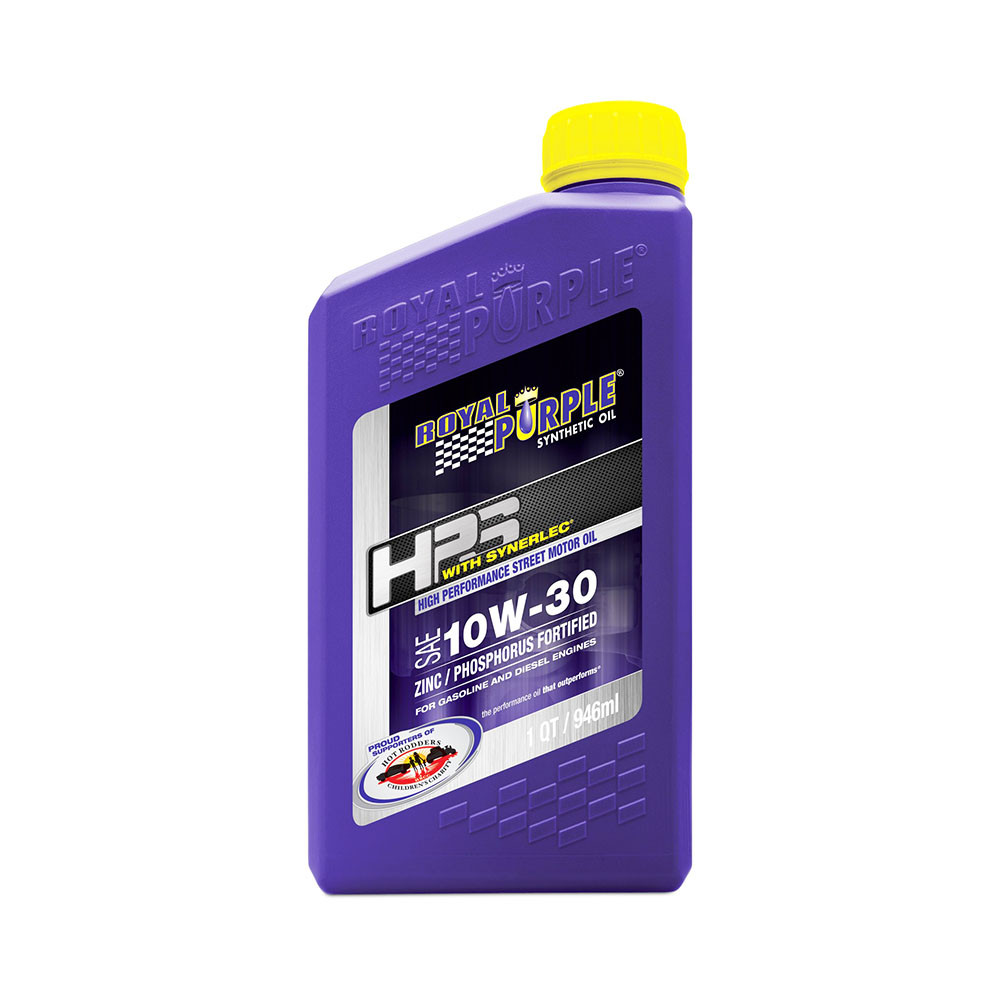 ROYAL PURPLE (SAE 10W-30) HPS, HIGH PERFORMANCE STREET, SYNTHETIC MOTOR OIL (31130) QUART