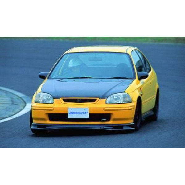 VIS RACING (SPOON STYLE) CARBON FIBER FRONT LIP, HONDA CIVIC (1996-98)