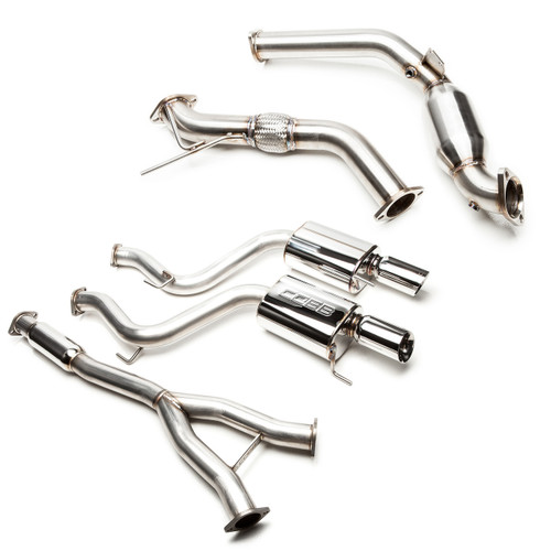 COBB / STAINLESS STEEL / TURBO-BACK EXHAUST SYSTEM (5M2300) *** FORD MUSTANG ECOBOOST (2015-2021) 2.3L TURBO