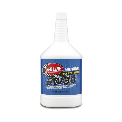 RED LINE (SAE 5W-30) HIGH PERFORMANCE / SYNTHETIC MOTOR OIL (15304) *** 1 QUART ***