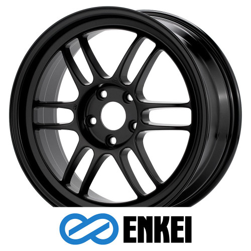 ENKEI WHEELS - RPF1 - MATTE BLACK COLOR (17 X 8.5) +40 ET (5 X 100 MM) 73 CB / 3797858040BK