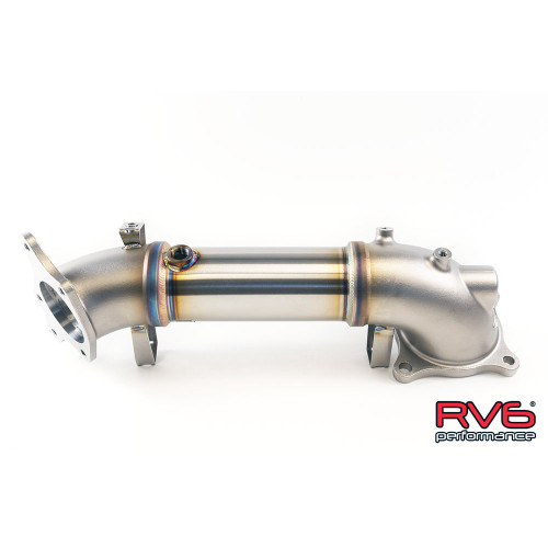 RV6 / CATLESS DOWN-PIPE / EXHAUST SYSTEM *** HONDA ACCORD (2018-2022) 2.0L TURBO