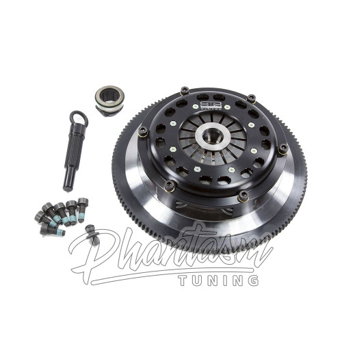 COMPETITION / STAGE 5.1 / SUPER SINGLE / PERFORMANCE CLUTCH KIT WITH LIGHTWEIGHT FLYWHEEL (4S-8026-C) *** HONDA CIVIC SI (1999-2000) B16 / B18 / B20 ENGINE