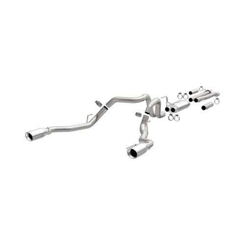 MAGNAFLOW / CAT-BACK EXHAUST SYSYTEM / POLISHED TIPS (19346) *** FORD F150 RAPTOR (2017-2021) 3.5L ECOBOOST
