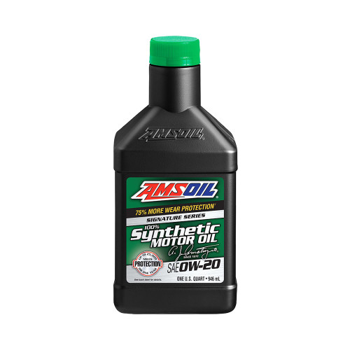 AMSOIL (SAE 0W-20) SIGNATURE SERIES / HIGH PERFORMANCE / SYNTHETIC MOTOR OIL (ASMQT) *** 1 QUART ***