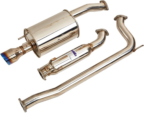 INVIDIA / Q300 SERIES / CAT-BACK EXHAUST SYSTEM / TITANIUM TIPS (HS06HC4G3T) *** HONDA CIVIC SI (2006-2011) SEDAN
