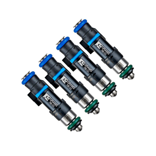 GRAMS / 0750 CC / HIGH PERFORMANCE FUEL INJECTOR SET (G2-0750-0500) *** ACURA INTEGRA (1990-1993) B17 / B18 / B20 / DOHC ENGINE