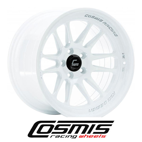COSMIC RACING WHEELS - XT206R FLOW FORM - WHITE (18 X 9.5) +38 ET (5 X 114.3 MM) 73.1 CB