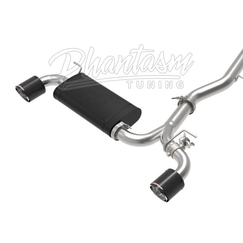 AFE / TAKEDA CAT-BACK EXHAUST SYSTEM / CARBON FIBER TIPS (49-36043-C) *** TOYOTA GR SUPRA (2020-2023) 3.0L TURBO