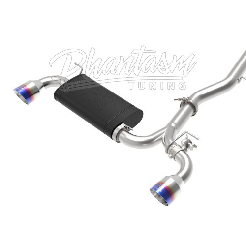 AFE / TAKEDA CAT-BACK EXHAUST SYSTEM / BURNT BLUE TIPS (49-36043-L) *** TOYOTA GR SUPRA (2020-2023) 3.0L TURBO